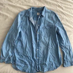 Gap Chambray Button Up